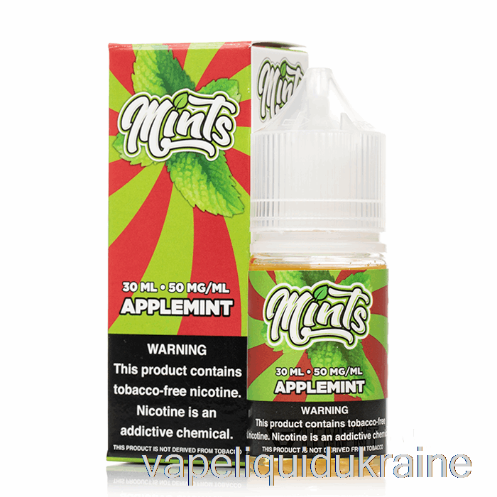 Vape Ukraine Applemint Salts - Mints Vape Co - 30mL 30mg